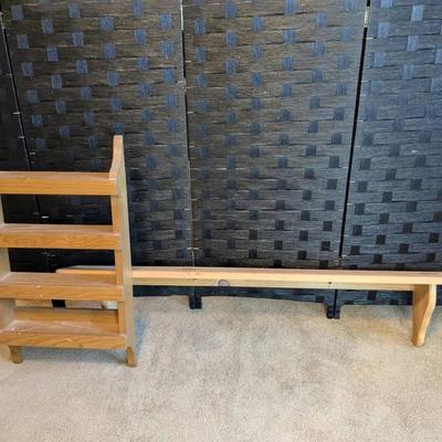 2 Hanging Display Shelves 