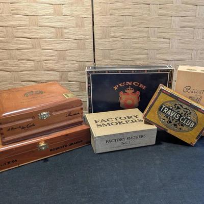 Vintage Cigar Boxes 