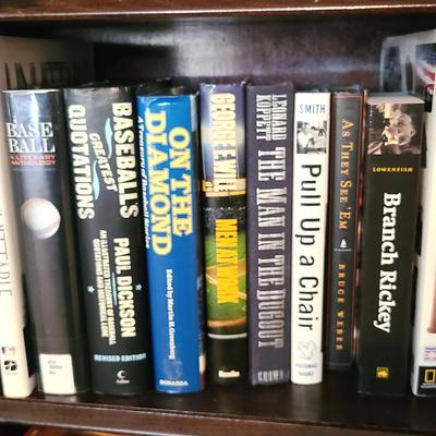 Large Hardback Books On Baseball, Harry Caray, Etc