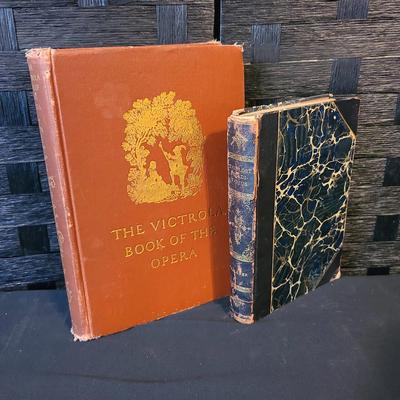 1896 Early Copy "The Lost Stradivarius" Horror Novel, And "The Victrola Book Of The Opera", 1921