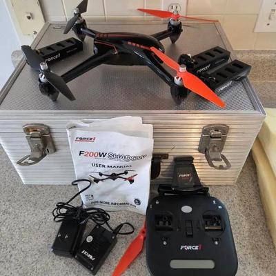 Force1 F200w Shadow Drone With 3 Batteries And Case