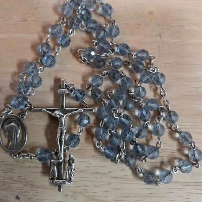 Catholic Rosary Sterling Silver 46.15 Grams