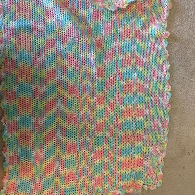 Colorful Throw Quilt