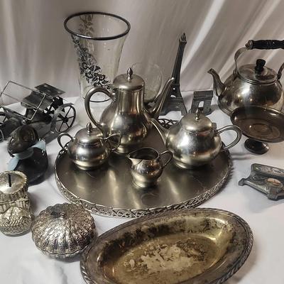 Silver Plated Serving Set, Silver Plated Items 