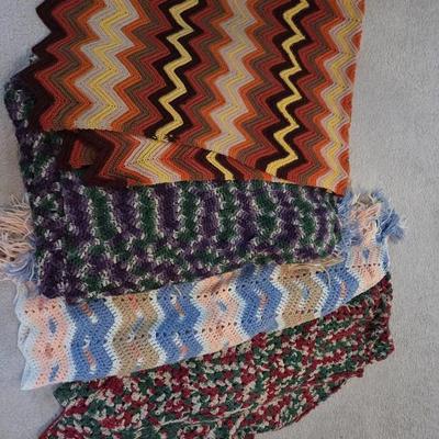 Crocheted Throws