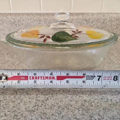 Vintage Glasbake 1 Qt Baking Dish