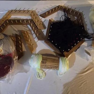 Lots Of Yarn And Looms