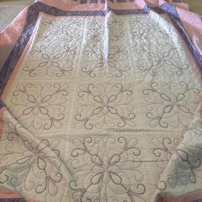 Purple And Pink Quilt