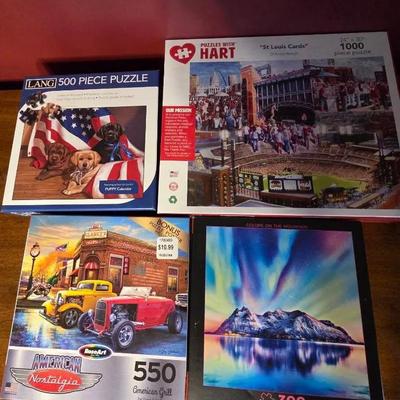 4 Puzzle Lot
