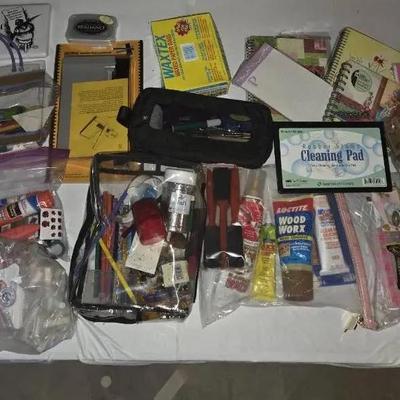 Rubber Stamps, Ink, & Art Supplies!