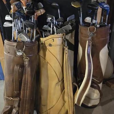 Men's & Women's Golf Clubs With Bags