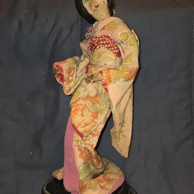 Vintage Japanese Geisha Doll