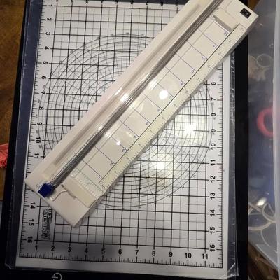 Large Craft, Scissors, Stamp And Art Supply Lot