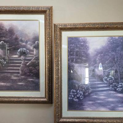 Set Of 2 Art Decor Prints 27x33