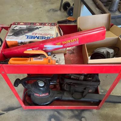 Dremel, Cutout Tool, Taper Jig, Dremel Scrub,electric Blower, Bosch Rotozip