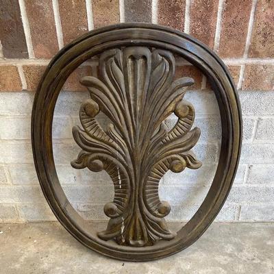 Decorative Hanging Pot, Metal Plant Stand, Hanging Wooden Art Piece