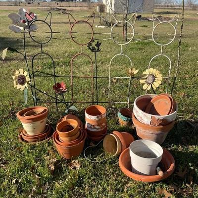 Decorative Metal Yard Art