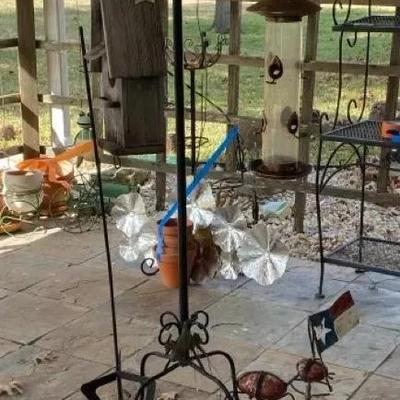 Hanging Plant Stand And Other Garden Accessories 