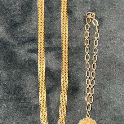 Sterling Silver Family Necklace & Holy Communion Bracelet