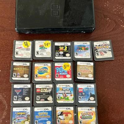 Nintendo DS Lite with Games incl. Pokemon Platinum, Heart Gold, Super Mario, & More