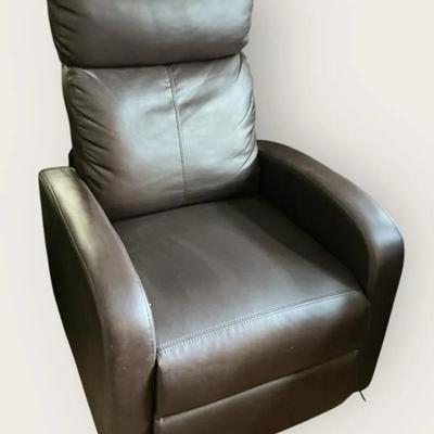 Artificial Leather Powered Recliner (Missing Power Plug)