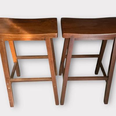 Two Kitchen Stools 