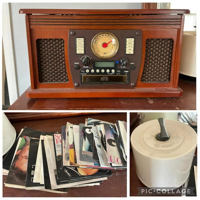 Victrola Navigator 8-in-1 Classic Bluetooth Record Player & 45s