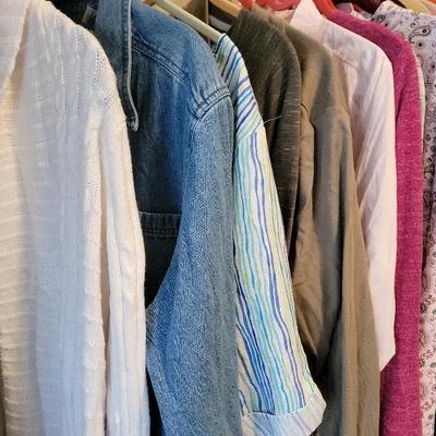 Assortment Of Women's Tops And Sweaters Size XL 
