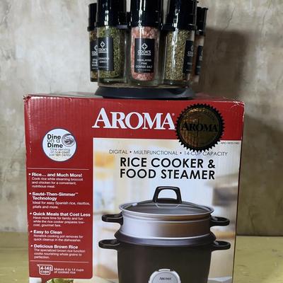 Aroma Rice Cooker And Food Steamer