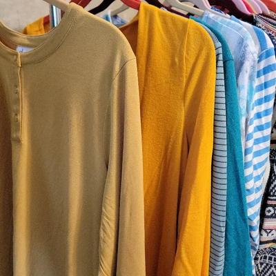 Assortment Of Women's Size L And XL Tops