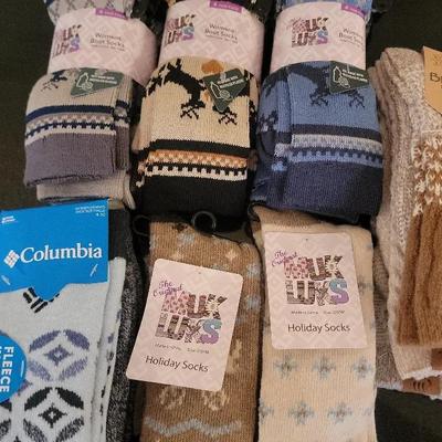 Women's NWT Boot Socks Including Muk Lucks