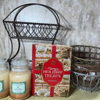 Metal Decor And Candles