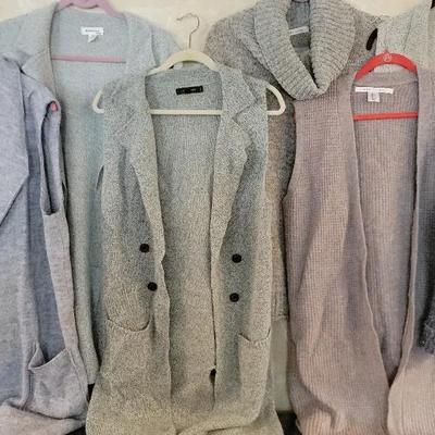 Women's Sweaters And Cardigans Size L And XL 