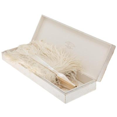 Sale Photo Thumbnail #621: Tiffany & Co. White Feather Fan