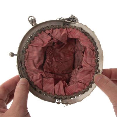 Sale Photo Thumbnail #590: Beaded Velvet Evening Bag