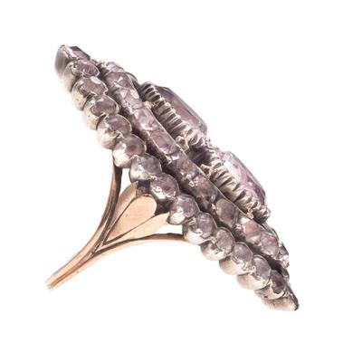 Sale Photo Thumbnail #398: Georgian Paste, 14k, Silver Ring