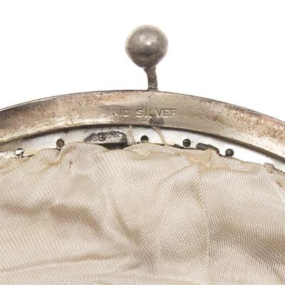 Sale Photo Thumbnail #5: Art Deco Bead and Knit Evening Bag