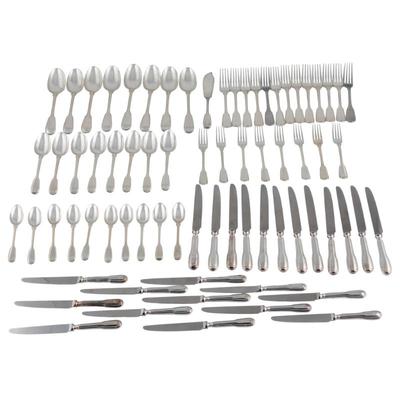 Sale Photo Thumbnail #684: Victorian Sterling Silver Flatware, George William Adams