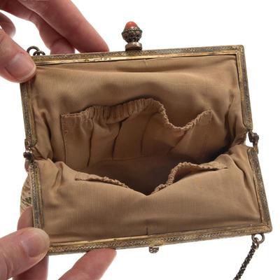 Sale Photo Thumbnail #594: Art Deco Tapestry Evening Bag