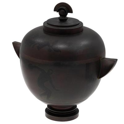 Sale Photo Thumbnail #660: Art Deco Covered Urn, Groos & Christensen, Denmark