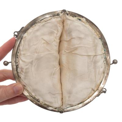 Sale Photo Thumbnail #4: Art Deco Bead and Knit Evening Bag