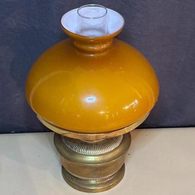 Antique Harrods Messenger Stores Oil lamp