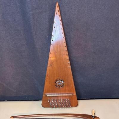 Bowed Psaltery Made of Cherry