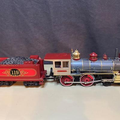O Gauge Union Pacific No. 119 4-4-0 "American" Locomotive