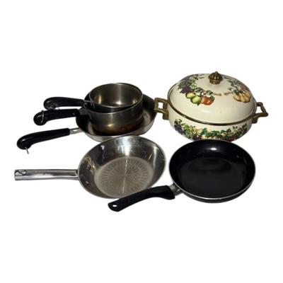 Soup Tureen, Pots And Pans 