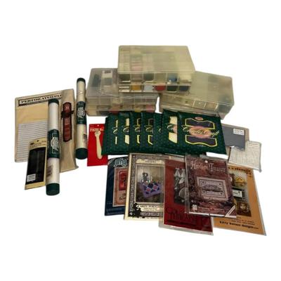 Cross Stitcher’s Paradise- everything you need to cross stitch. Needles, thread, patterns, fabric.