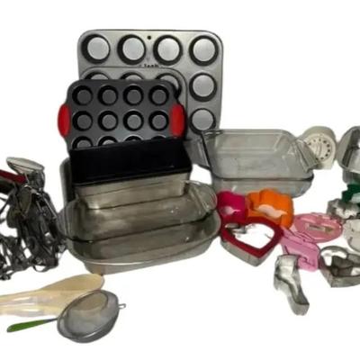 Baking Supplies And Cookie Cutters 