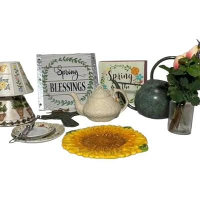Spring Collection Of Decor Items 