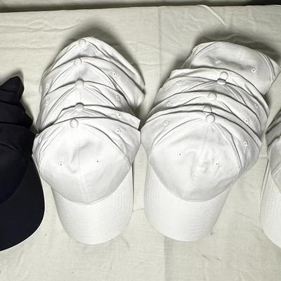 Ready For Crafting! 4 Blue, 15 White Ball Caps