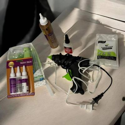 Box Of Glue Supplies 